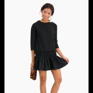 Tuckernuck English Factory Black drop waist dress